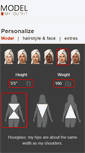 Mobile Screenshot of modelmyoutfit.com